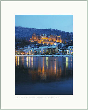 Heidelberg Schloss im Winter - Ernst Winkler